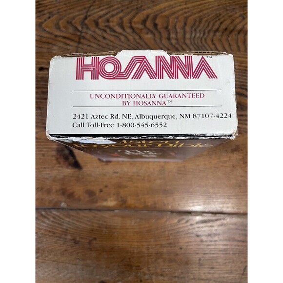 Hosanna The Bible on Cassette KJV New Testament Volume 4 - Picture 11 of 11